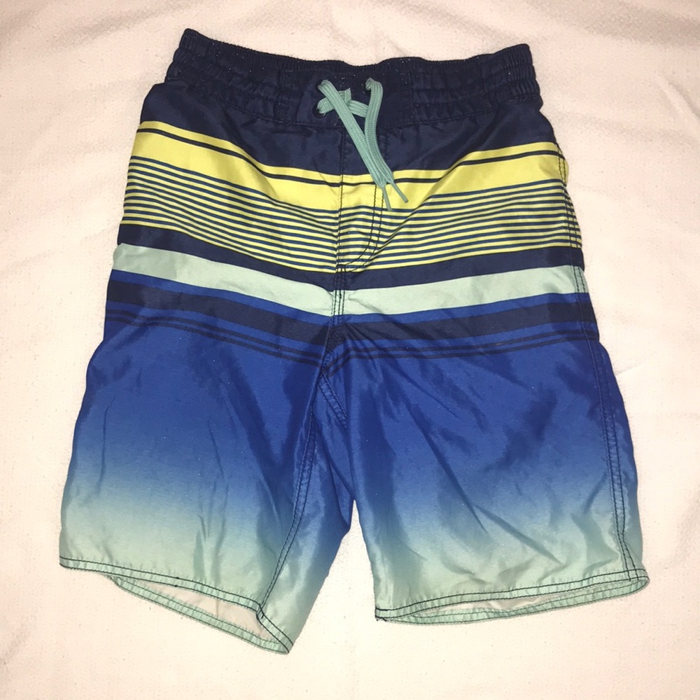 Old Navy L (10/12) Boy Striped Swi…